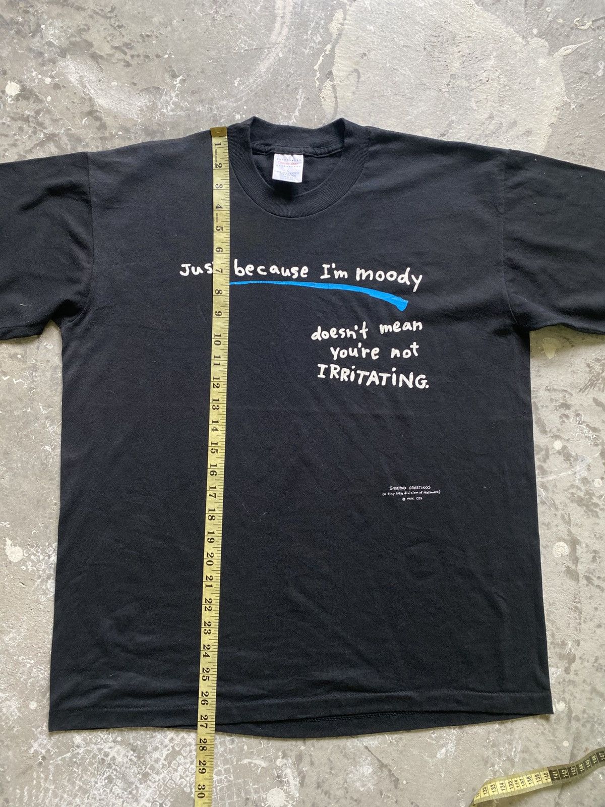 Other × Vintage Vintage 80s Quote Tee Size US L / EU 52-54 / 3 - 11 Thumbnail