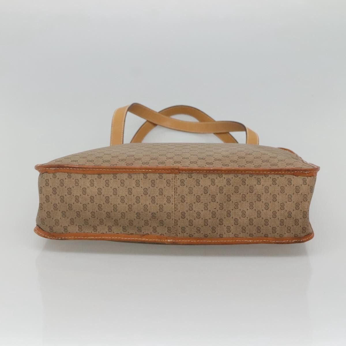 Gucci GUCCI Micro GG Supreme Tote Bag Pvc Beige Size ONE SIZE - 9 Thumbnail