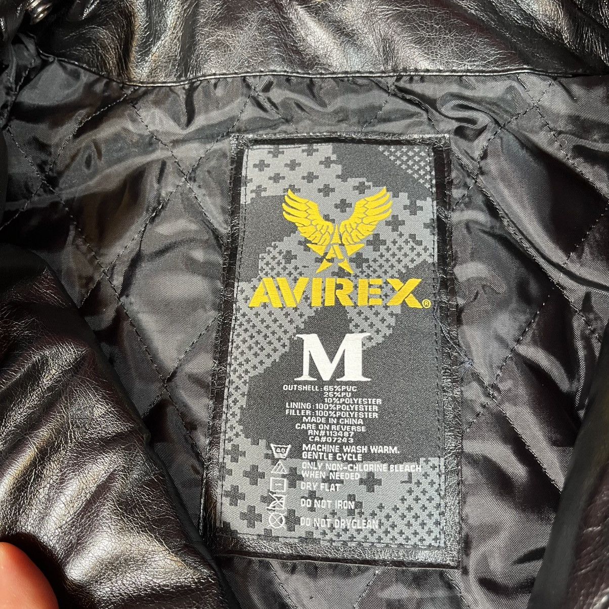 Avirex AVIREX Classics New York Home of the Brave Leather Jacket Size US M / EU 48-50 / 2 - 16 Thumbnail