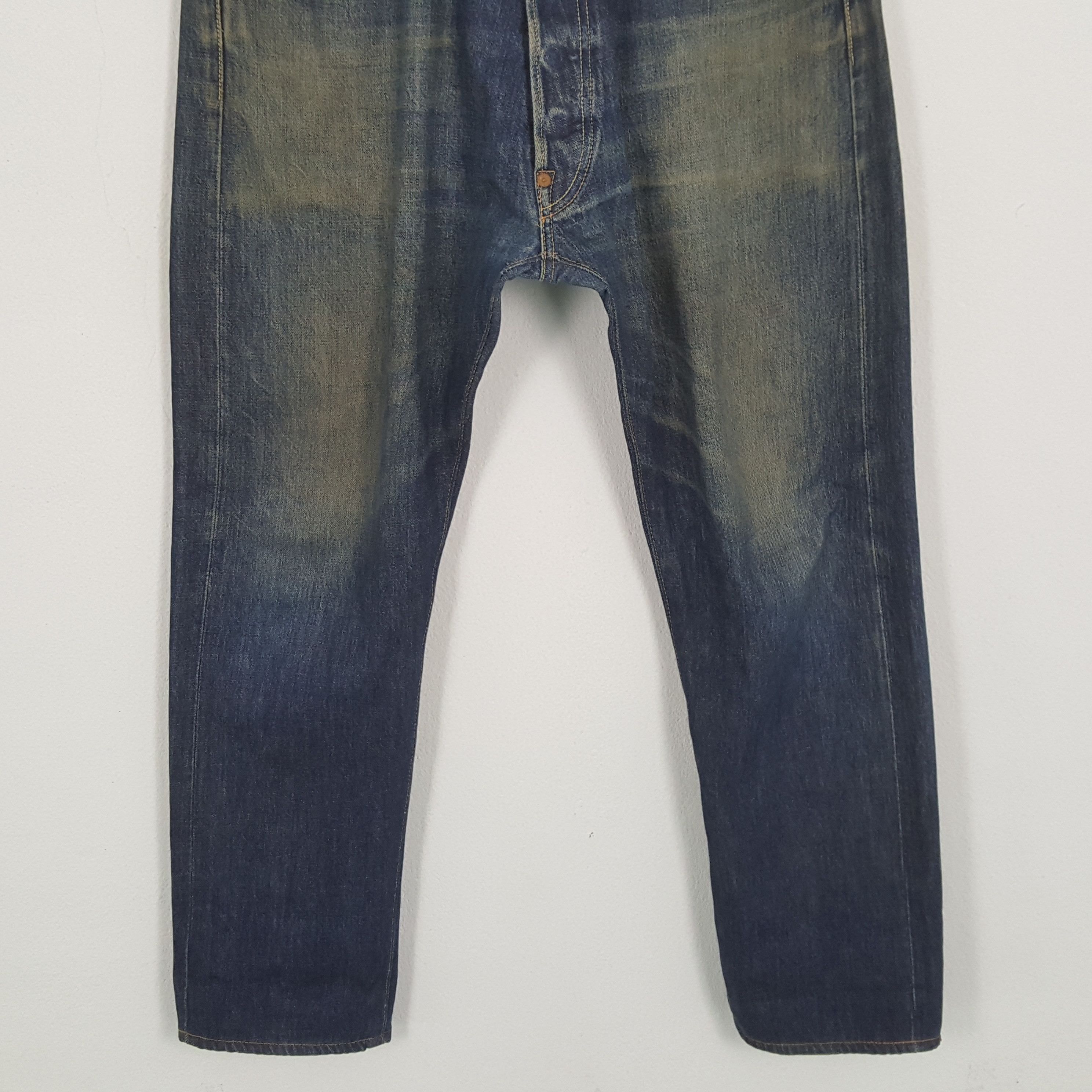 Japanese Brand × Vintage EVISU Japanese Brand Fashion Style Custom Daicock Jeans Size US 35 - 6 Thumbnail