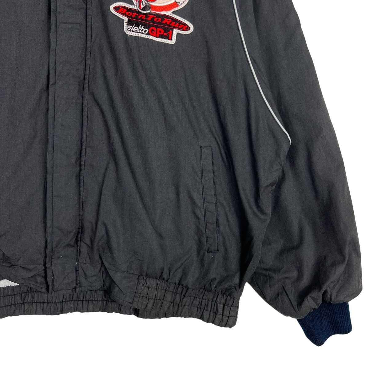 All Sport 🔥 VINTAGE BEN JOHNSON BORN TO RUN BOMBER JACKET Size US M / EU 48-50 / 2 - 7 Thumbnail