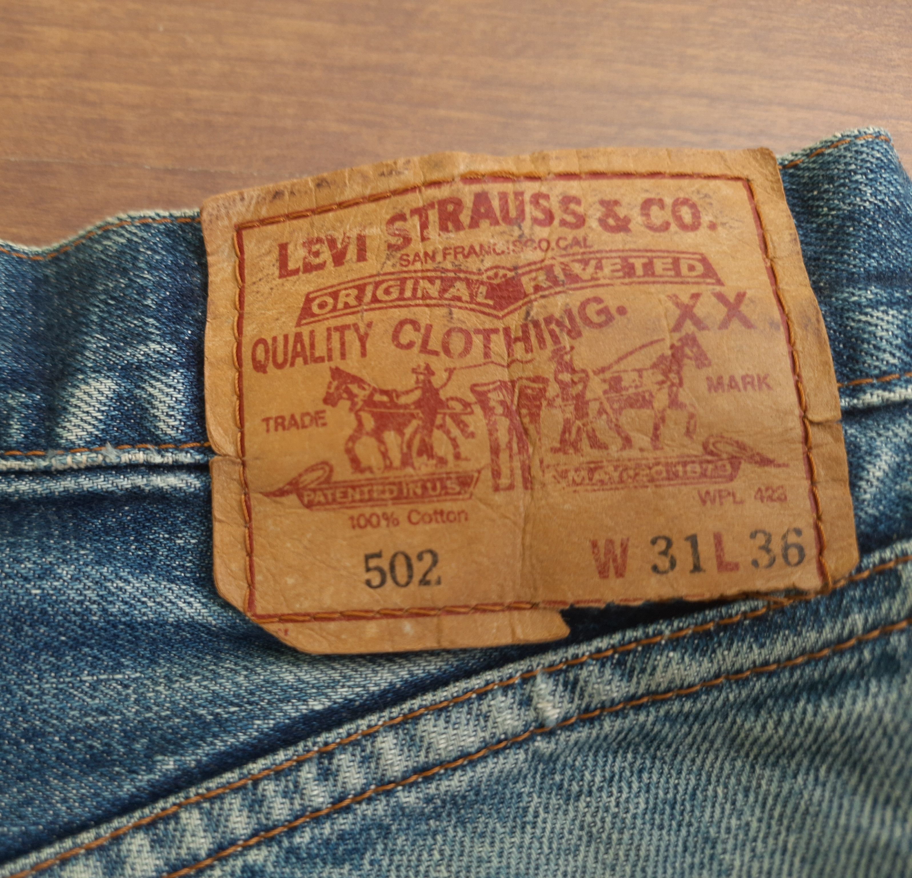 Japanese Brand Distressed Vintage Levis Big E Selvedge Denim Pants Size US 31 - 8 Thumbnail