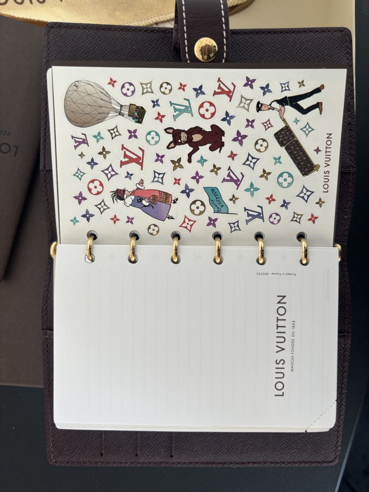 Louis Vuitton Louis Vuitton Monogram Mini Lin PM Agenda Cover Size ONE SIZE - 14 Thumbnail