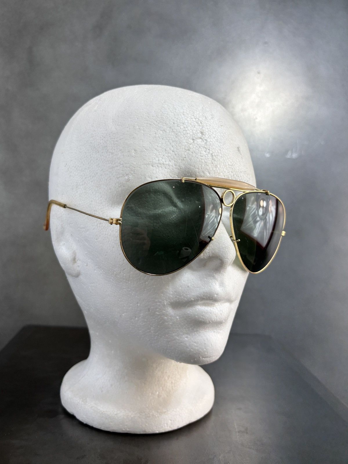 Other × Vintage True Vintage Aviator Sunglasses WW2 Shooter B&L RayBan Pilot Size ONE SIZE - 4 Thumbnail