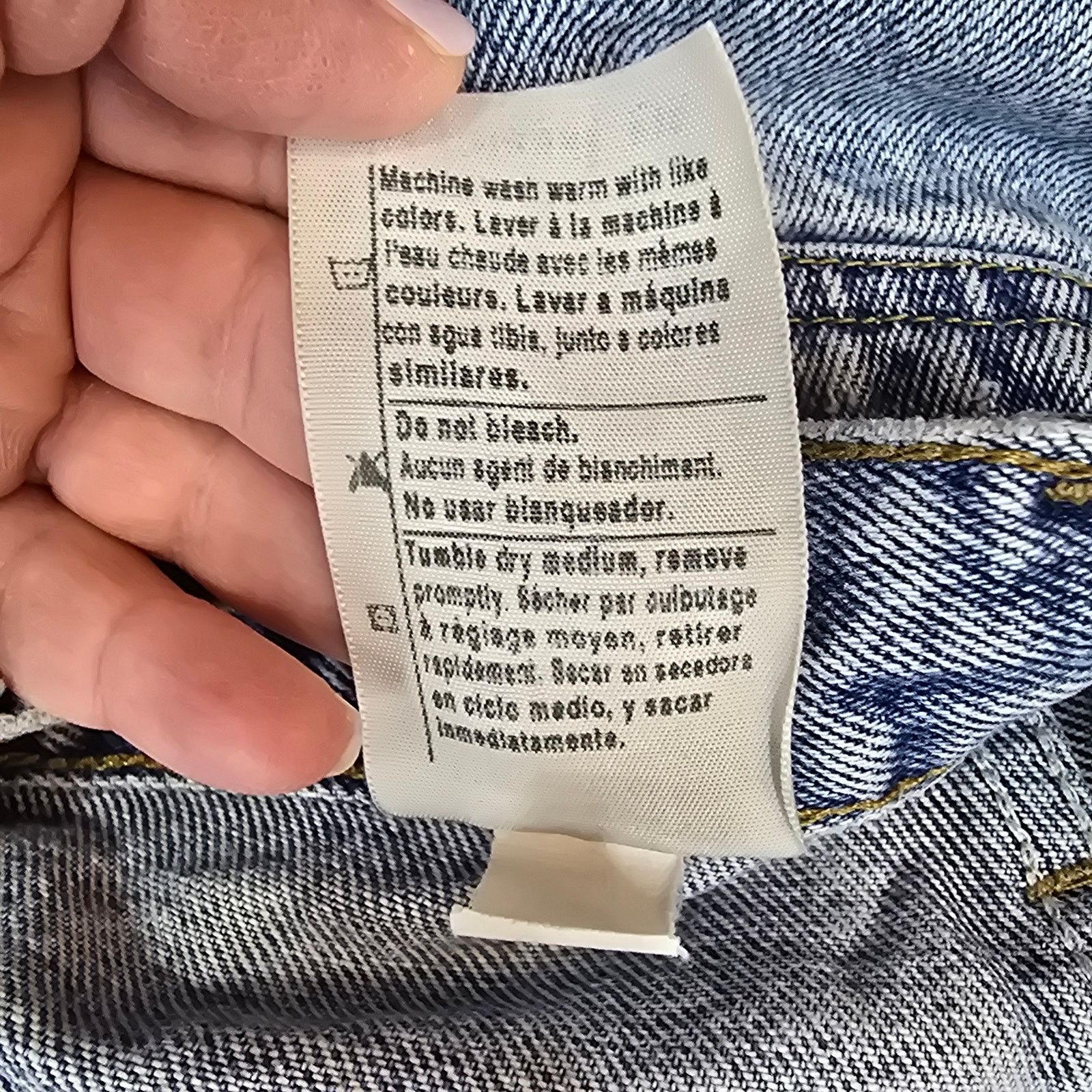 Carhartt Carhartt Traditional Fit Distressed Blue Denim Jeans 34/32 Size US 34 / EU 50 - 4 Thumbnail