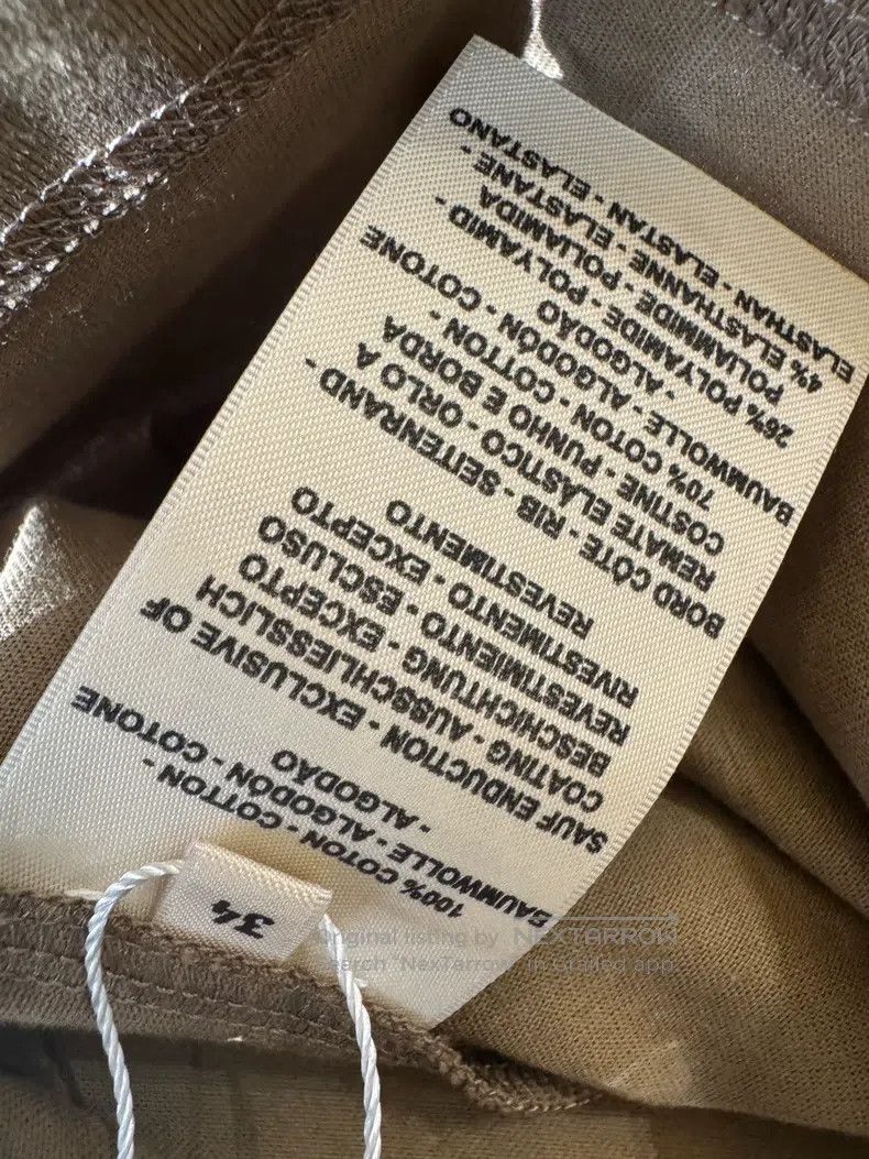 Hermes Hermes Short-sleeve T-shirt with Small Collar and Stamp Pr Size XXS / US 00 / IT 34 - 6 Thumbnail