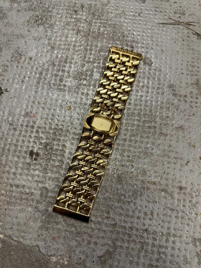 Roberto Cavalli 2000s Roberto Cavalli Chain Linked Gold Contemporary Watch Size ONE SIZE - 3 Thumbnail