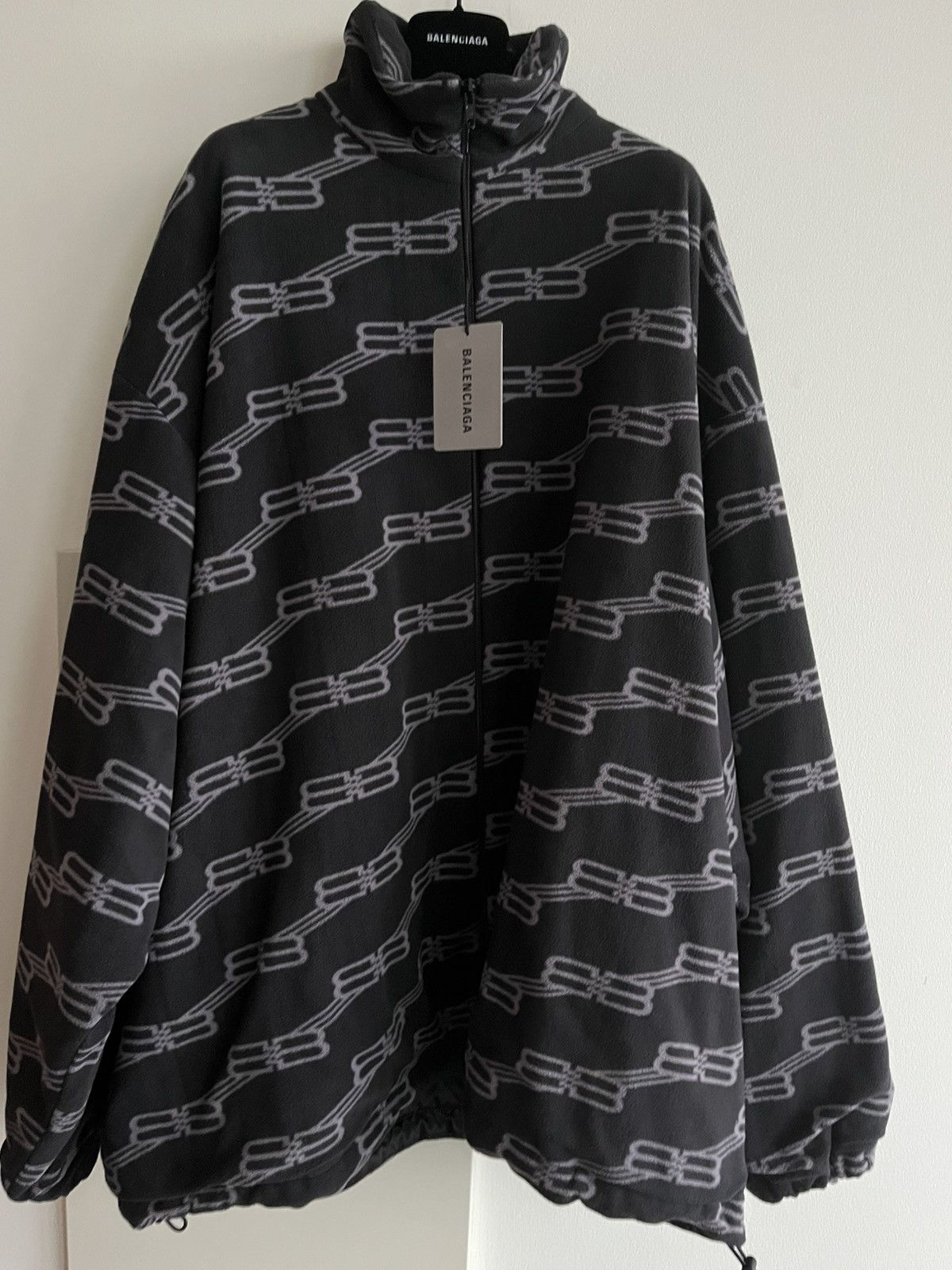 Balenciaga Super Runway Balenciaga Oversized Monogram Coat Brand New Size US XXL / EU 58 / 5 - 1 Thumbnail