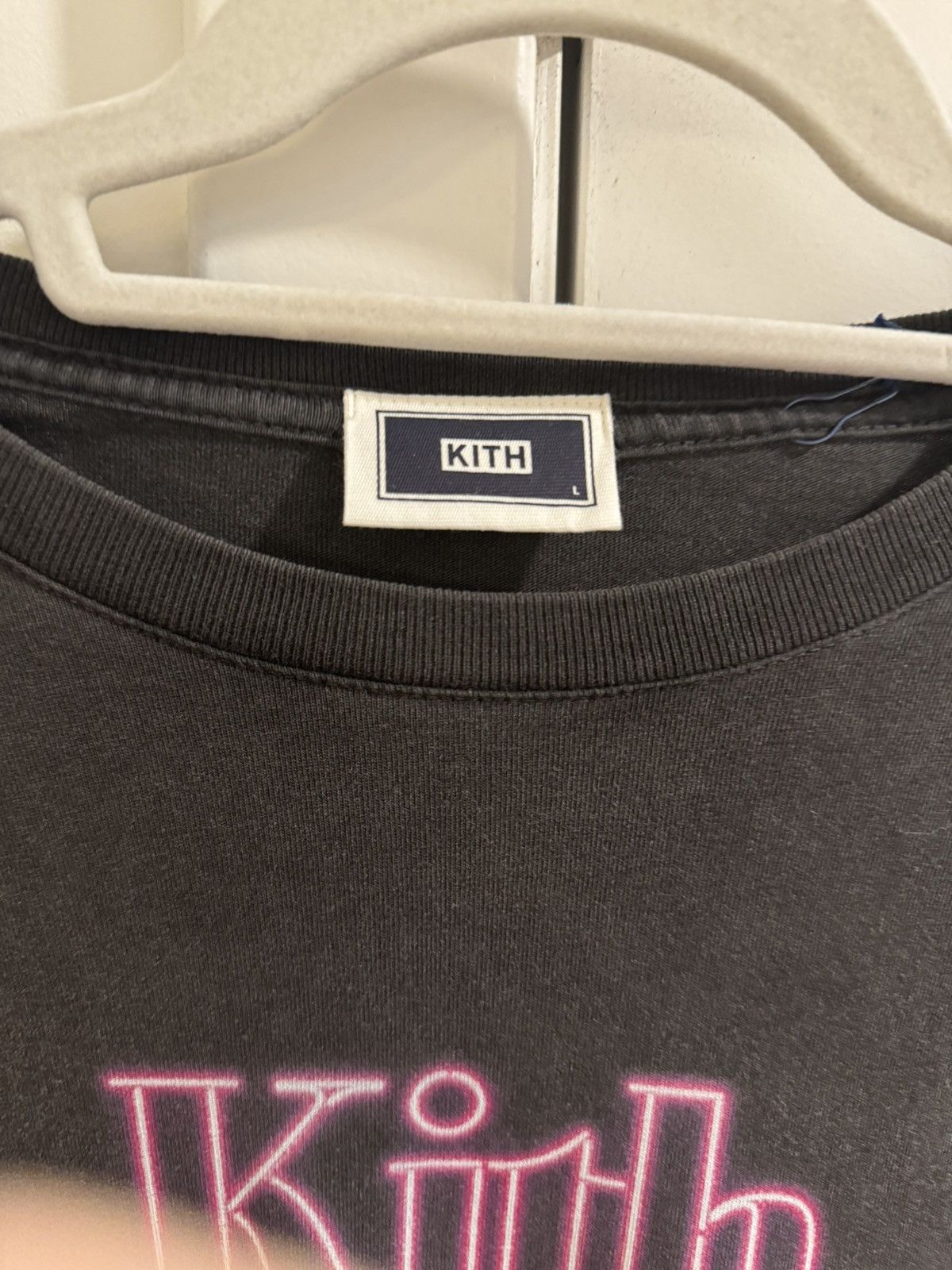 Kith Miami Nights Neon Vintage Wash Tee Large Size US L / EU 52-54 / 3 - 2 Thumbnail