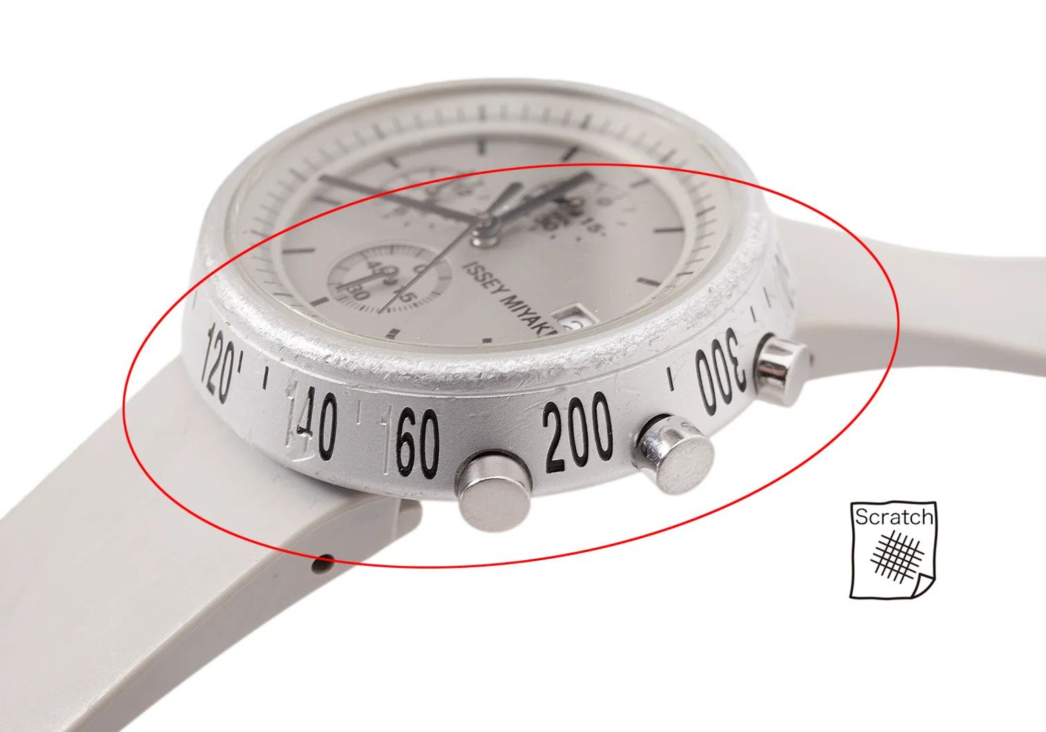 Issey Miyake Trapezoid Gray Watch in Good Condition Size ONE SIZE - 6 Thumbnail
