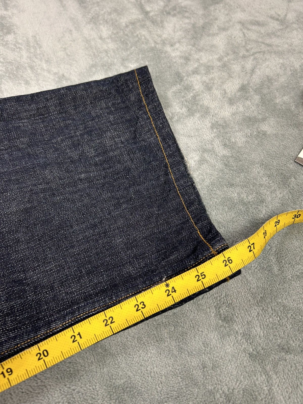 Kamakura Karakuri Tamashii Fujin Raijin Denim S0250 Size US 35 - 15 Thumbnail