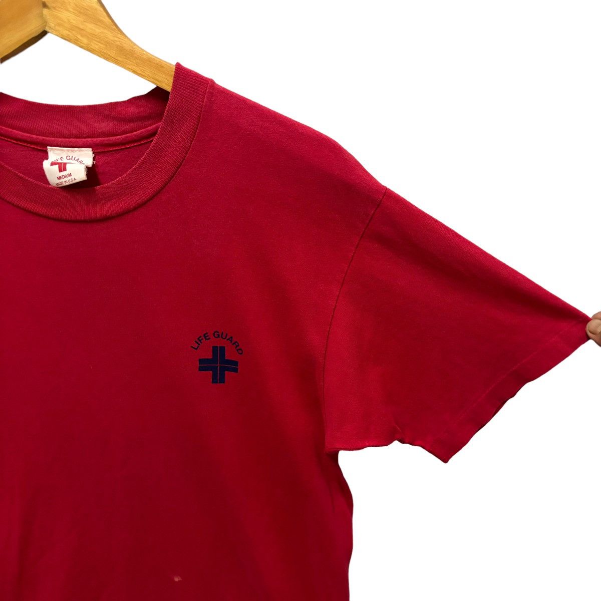 Vintage Vintage Life Guard Graphic Tshirt Size US M / EU 48-50 / 2 - 7 Thumbnail