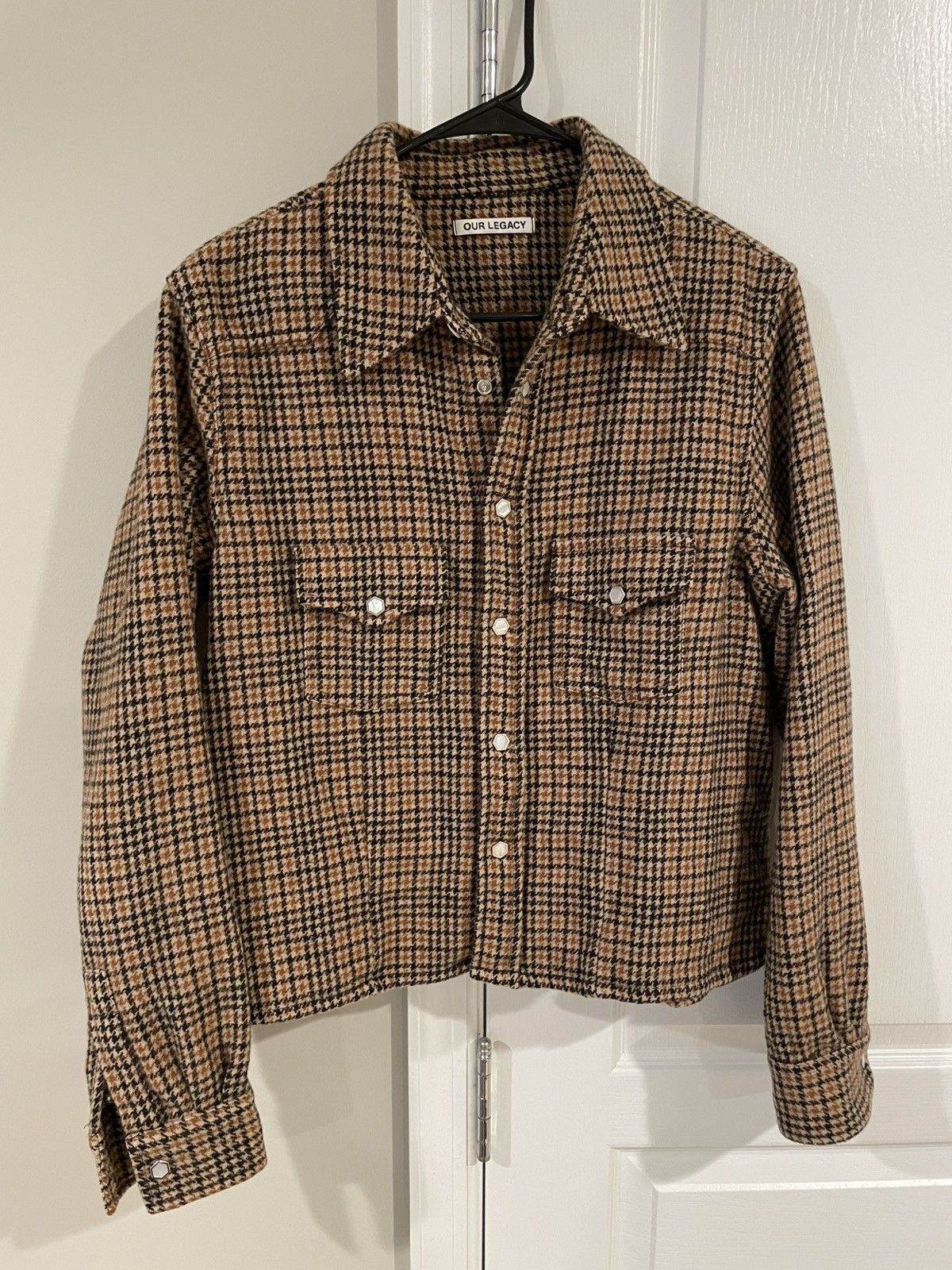 Pre-owned Our Legacy Shrunken Frontier Shirt
