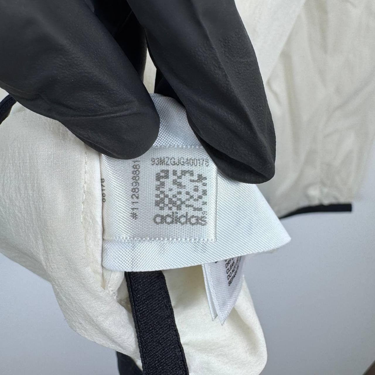 Adidas Adidas Lightweight Windbreaker Jacket Mens White Full Zip XL Size US XL / EU 56 / 4 - 7 Thumbnail