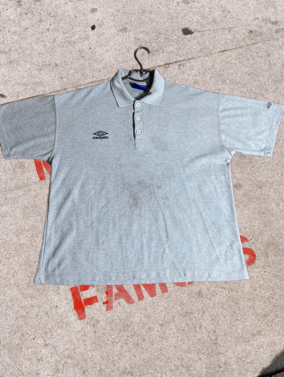 Umbro × Vintage Vintage 90s Umbro Soccer team Polo tee Football Size US XXL / EU 58 / 5 - 1 Thumbnail