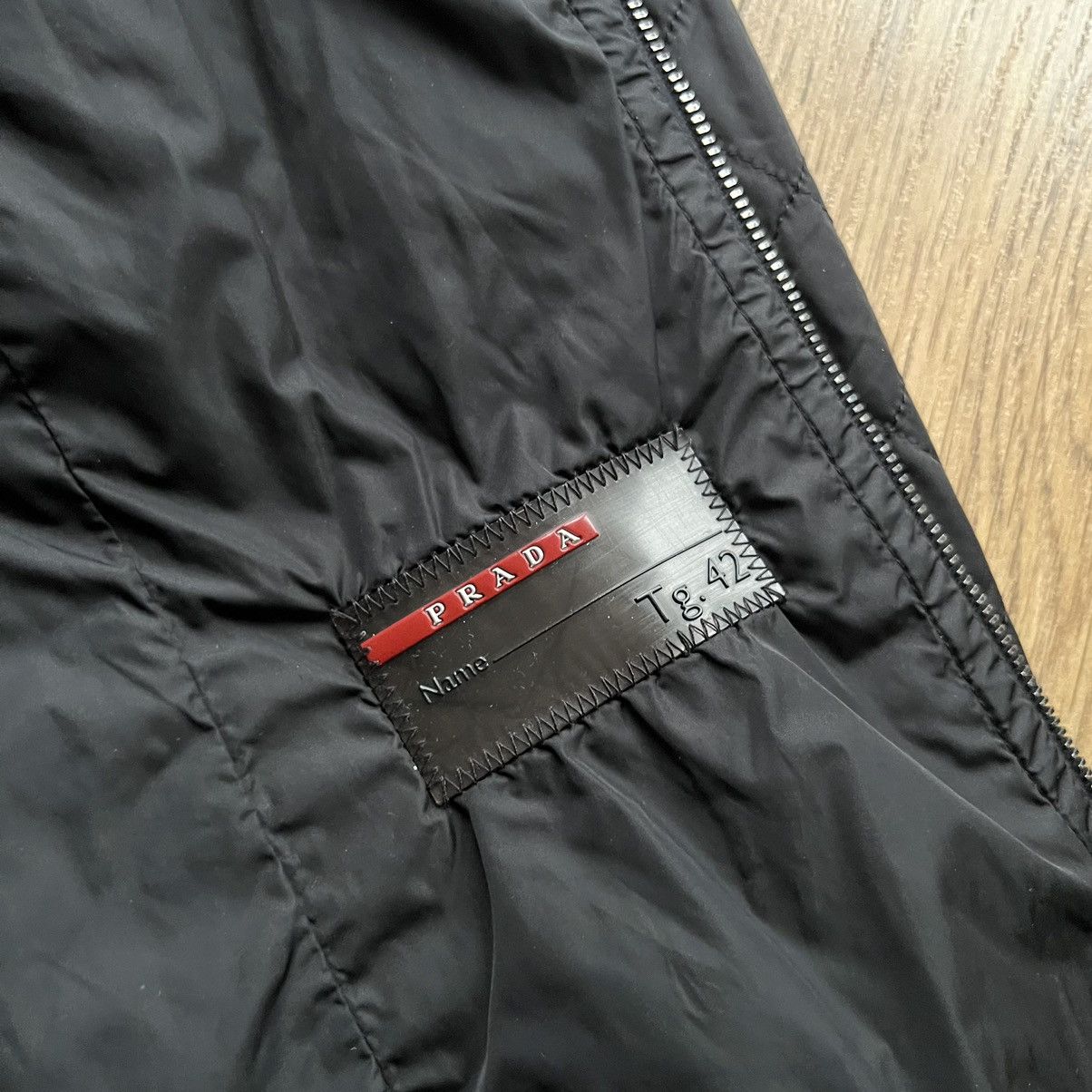 Prada Prada nylon jacket fur blue fox Size M / US 6-8 / IT 42-44 - 11 Thumbnail