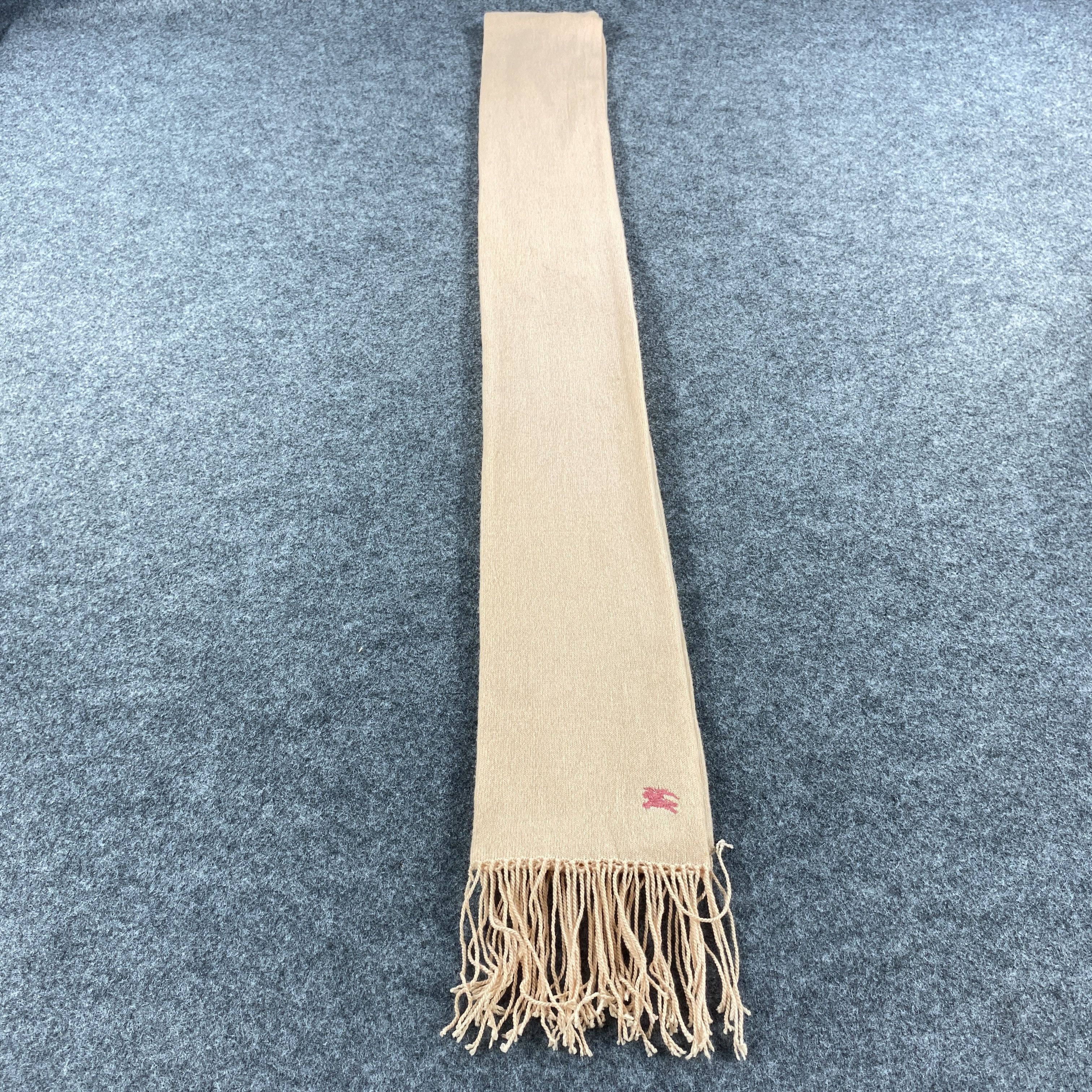 Burberry × Vintage Burberry Blue Label Scarf # Muffler # Neckwear # D605 Size ONE SIZE - 3 Thumbnail