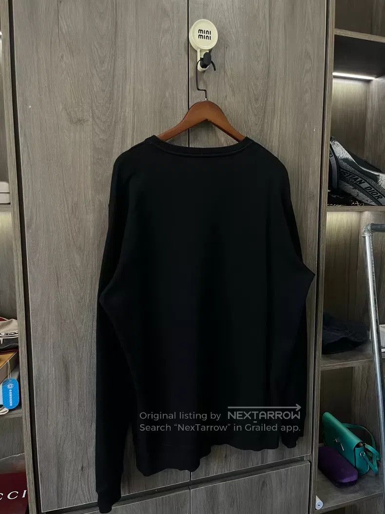 Givenchy Givenchy Logo Pattern Round Neck Long Sleeve Sweatshirt Size US L / EU 52-54 / 3 - 2 Thumbnail