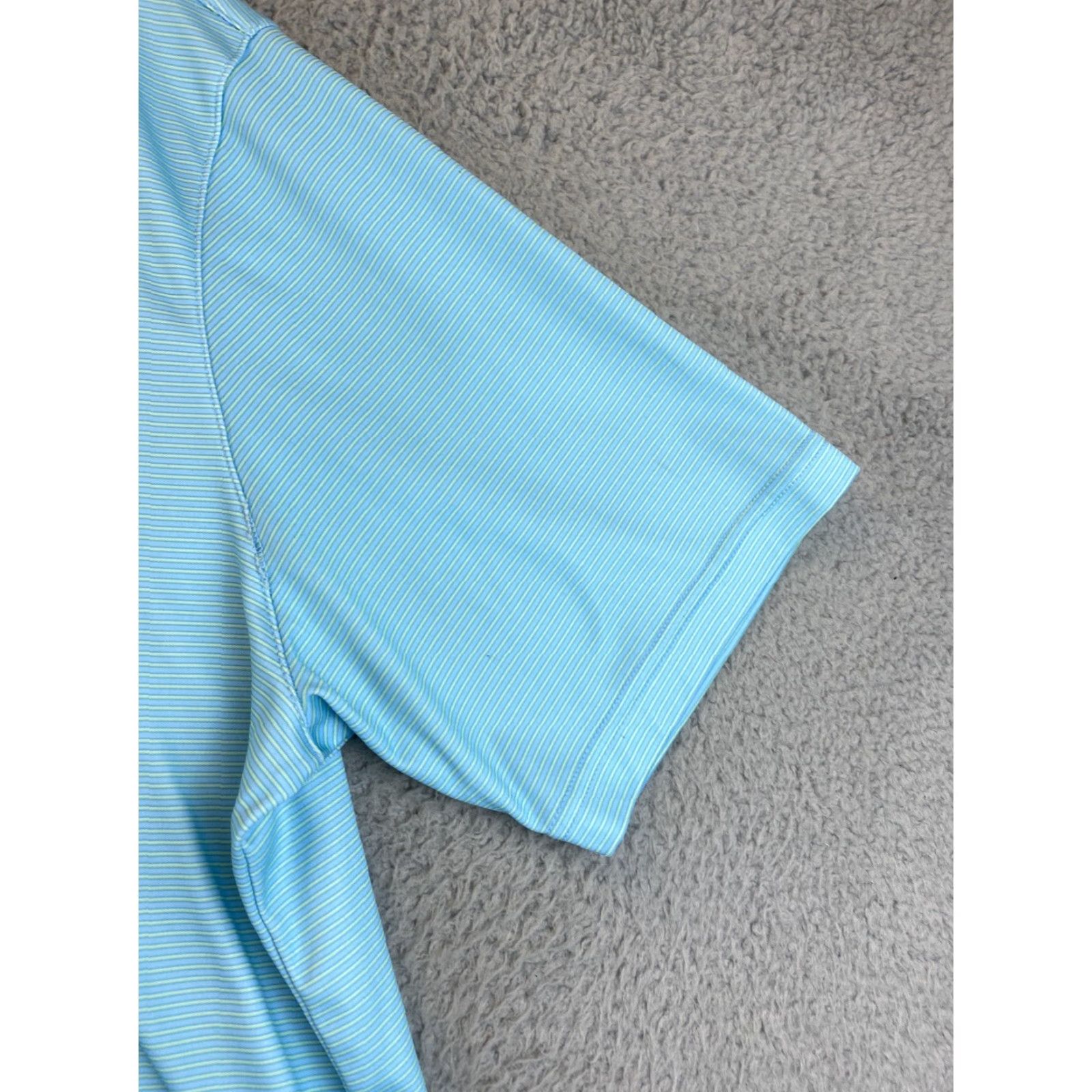 Vintage GREG NORMAN MEN'S Golf POLO SHIRT SHORT SLEEVE BLUE SIZE L / 78-45 Size US L / EU 52-54 / 3 - 3 Thumbnail