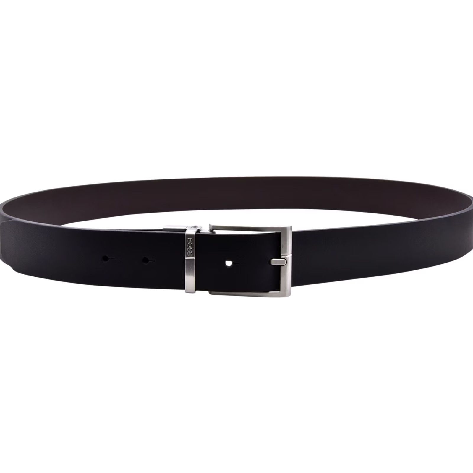 Hugo Boss Hugo Boss Geppy-Soft Mens Reversible Leather Belt Adjustable Sz-44 To Smaller Size ONE SIZE - 3 Thumbnail