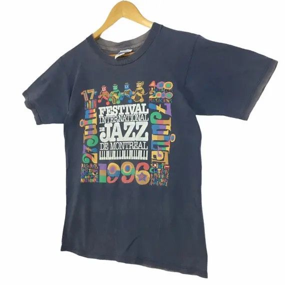 Band Tees Vtg Music Festival International De Jazz Montreal Tee Shirt Size US S / EU 44-46 / 1 - 4 Thumbnail