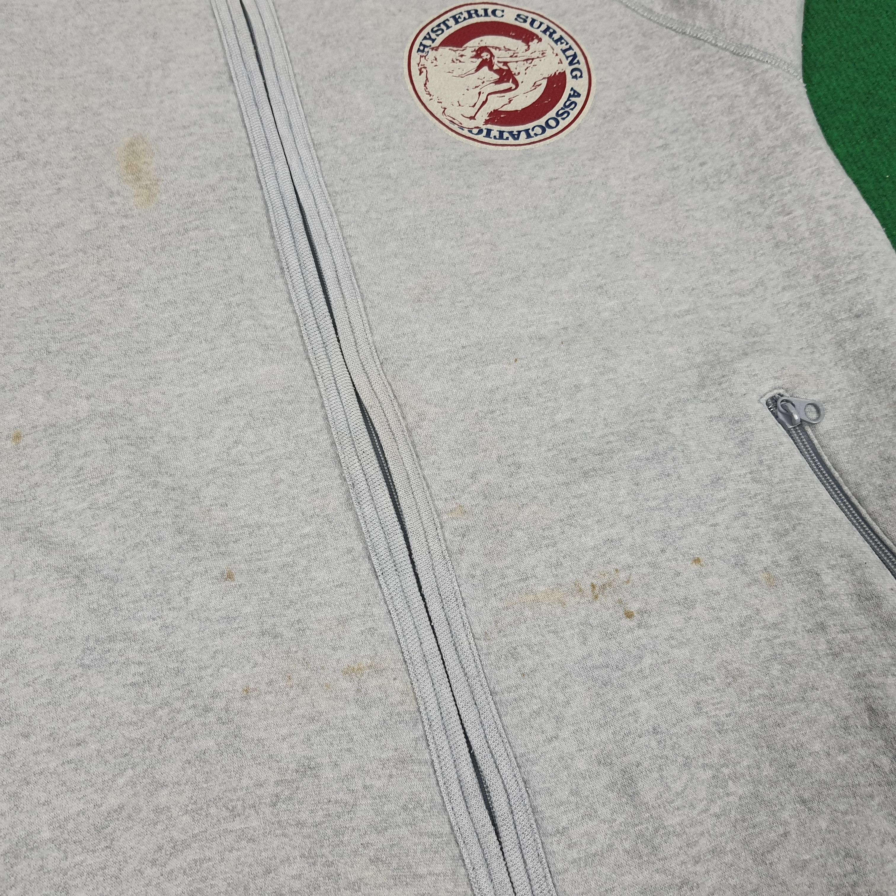 Hysteric Glamour × Japanese Brand Vintage Hysteric Surfing Association Zipper Sweatshirts Size US S / EU 44-46 / 1 - 10 Thumbnail