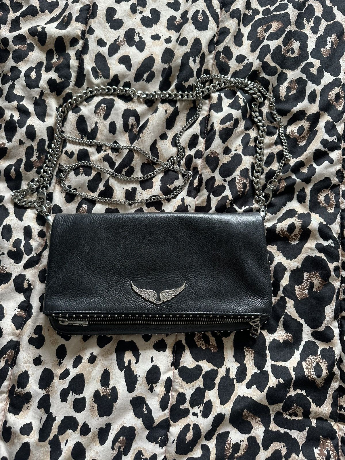 Zadig & Voltaire Zadig&Voltaire Rock shoulder bag with studs Size ONE SIZE - 1 Thumbnail