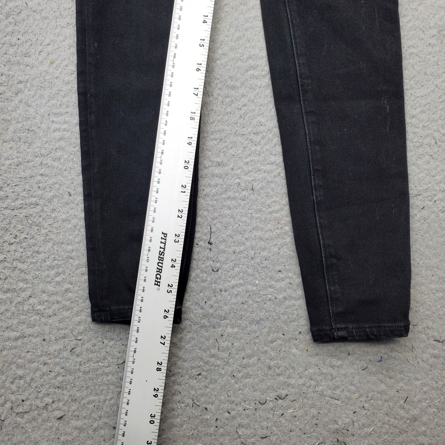 American Eagle Outfitters American Eagle Outfitters Jegging Jeans Women 4 Black Denim Hi Rise Regular Fit Size 4 Women Size 27" / US 4 / IT 40 - 4 Thumbnail