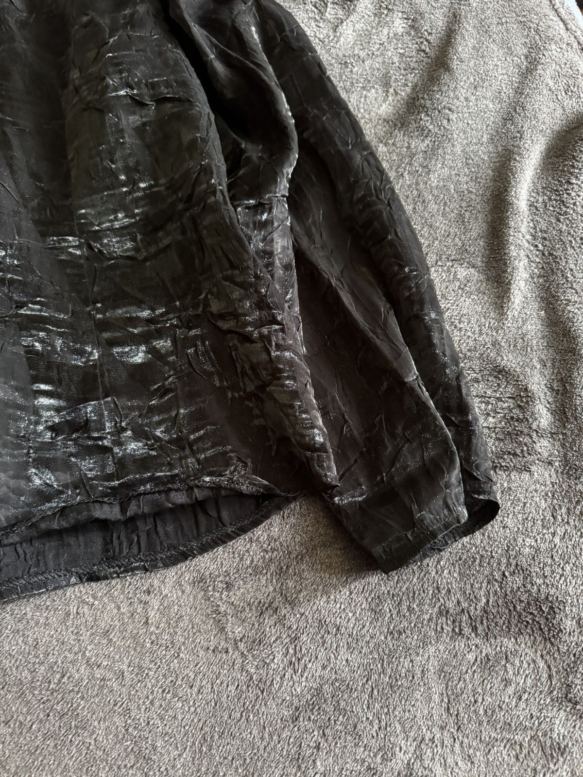 Vintage Vintage gothic elegant y2k black metallic plisse Size M / US 6-8 / IT 42-44 - 15 Thumbnail