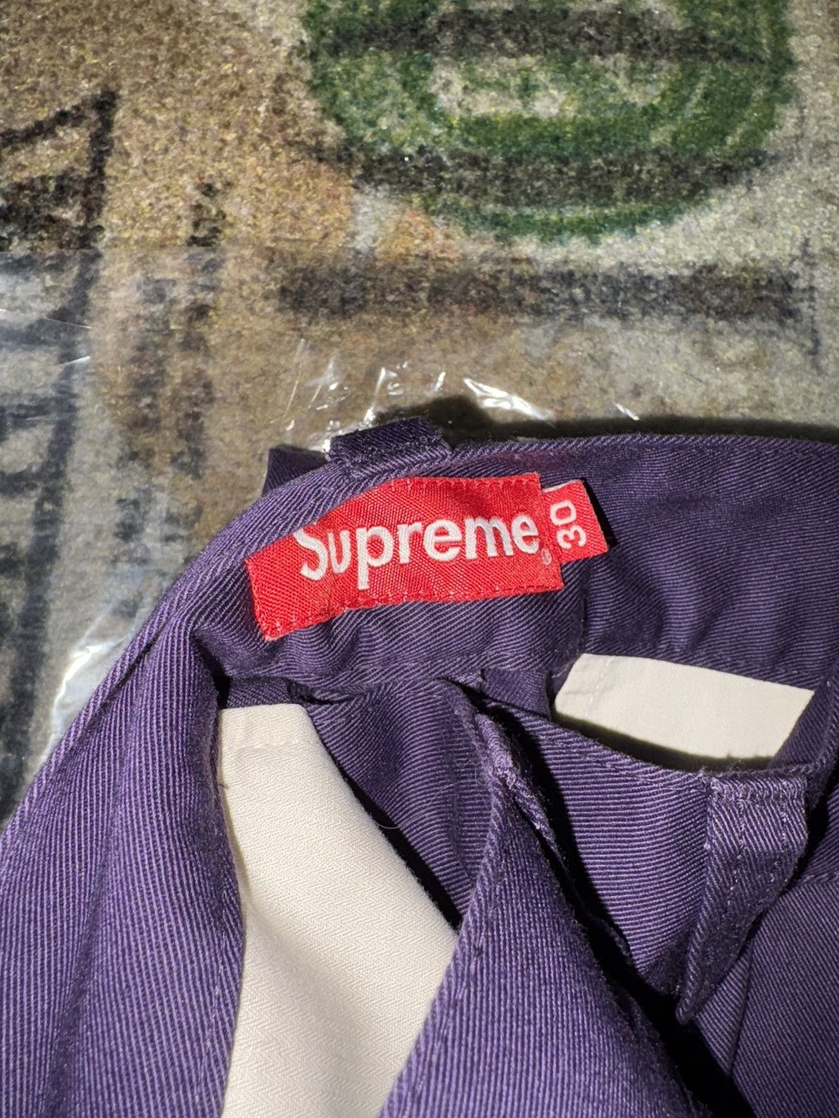 Supreme Supreme Work Pants Purple US 30 Size US 30 / EU 46 - 4 Thumbnail
