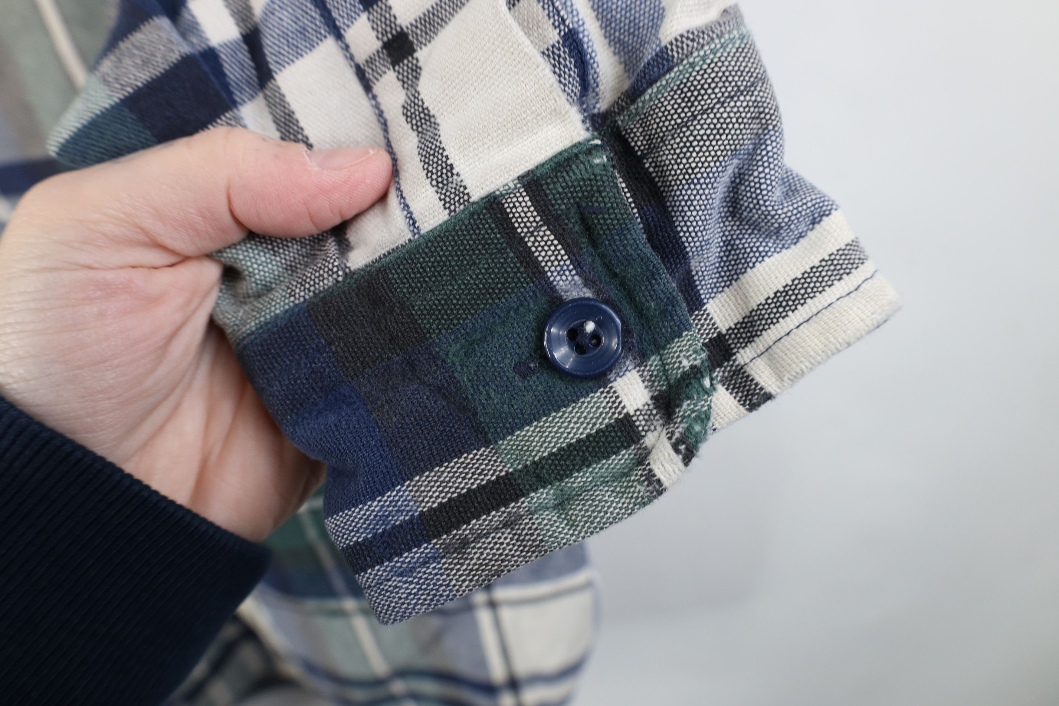 L.L. Bean Vintage 90s LL Bean Heavyweight. Flannel Button Shirt Size US L / EU 52-54 / 3 - 6 Thumbnail