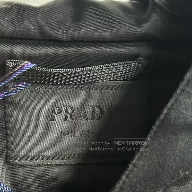 Prada Prada Black labelly zippered hooded jacket Size US S / EU 44-46 / 1 - 3 Thumbnail