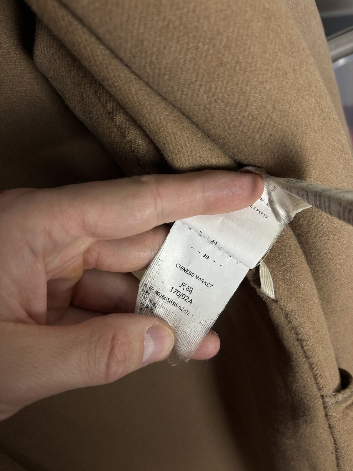 Max Mara S Max Mara Wool Silk Vintage Luxury Double Breasted Coat Size M / US 6-8 / IT 42-44 - 15 Thumbnail