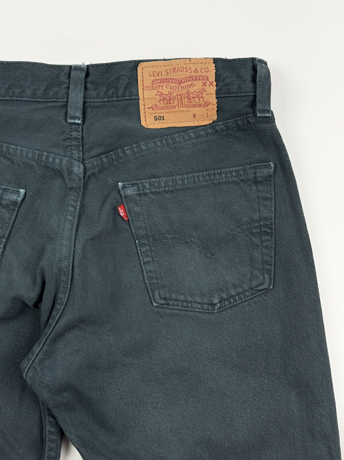 Levi's 1990’s Vintage Levi’s 501 Made in USA Jeans Pants Size US 30 / EU 46 - 14 Thumbnail