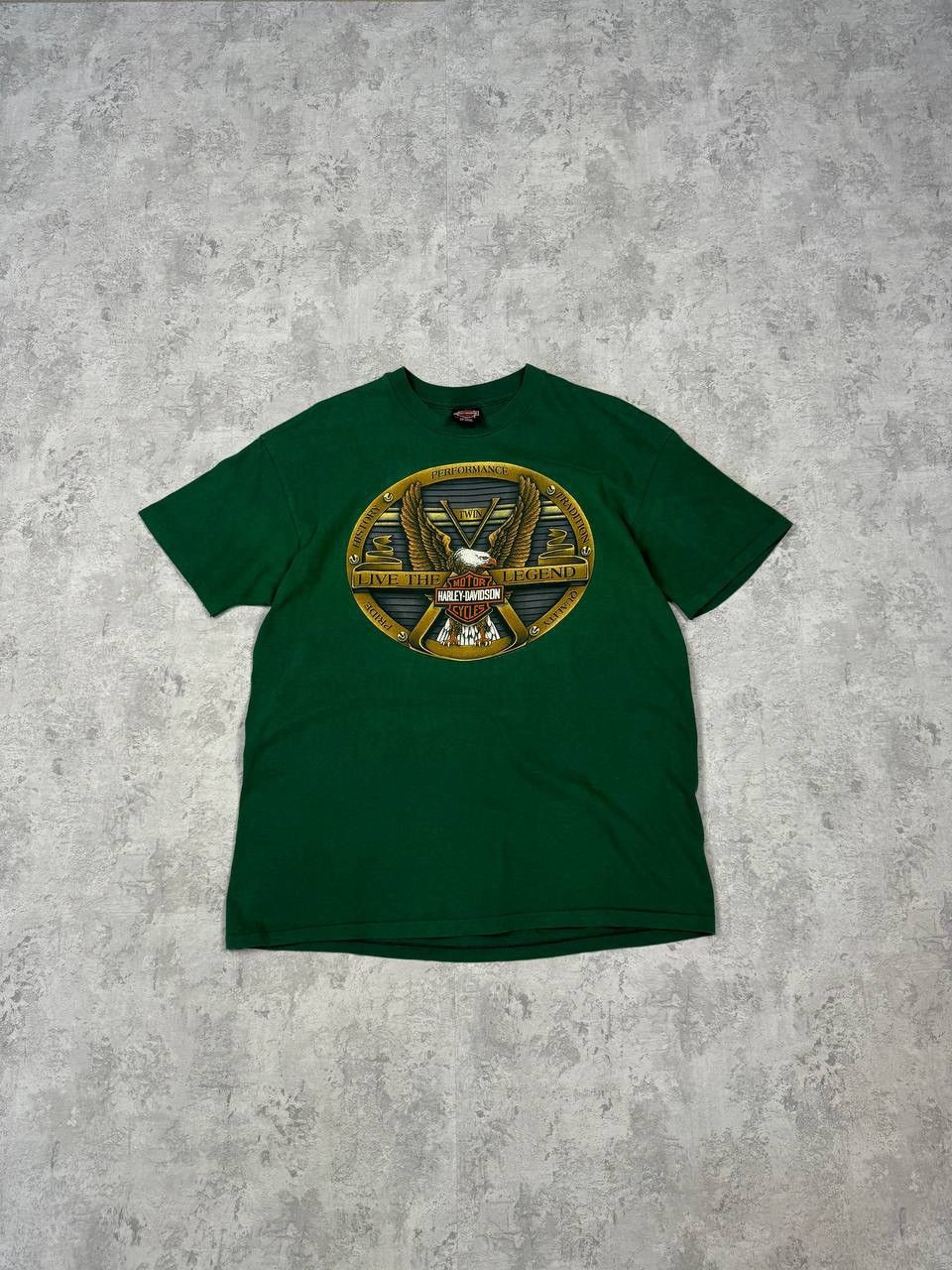 Harley Davidson RARE Vintage 1993 Harley-Davidson Chattanooga T-Shirt Size US XL / EU 56 / 4 - 1 Thumbnail