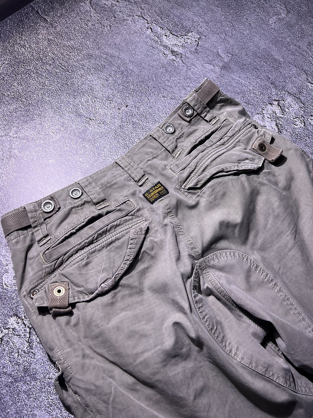 G-Star × Vintage Vintage G- Star Cargo Pants Trend Y2K Size US 32 / EU 48 - 11 Thumbnail