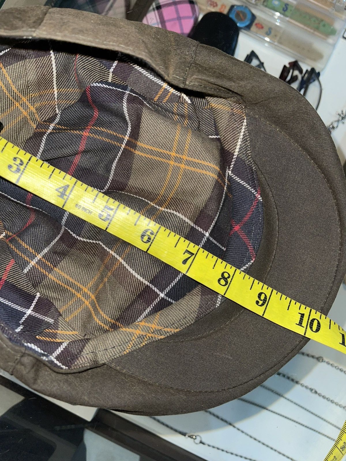 Barbour BARBOUR WAXED NEWSBOY HAT Size ONE SIZE - 4 Thumbnail