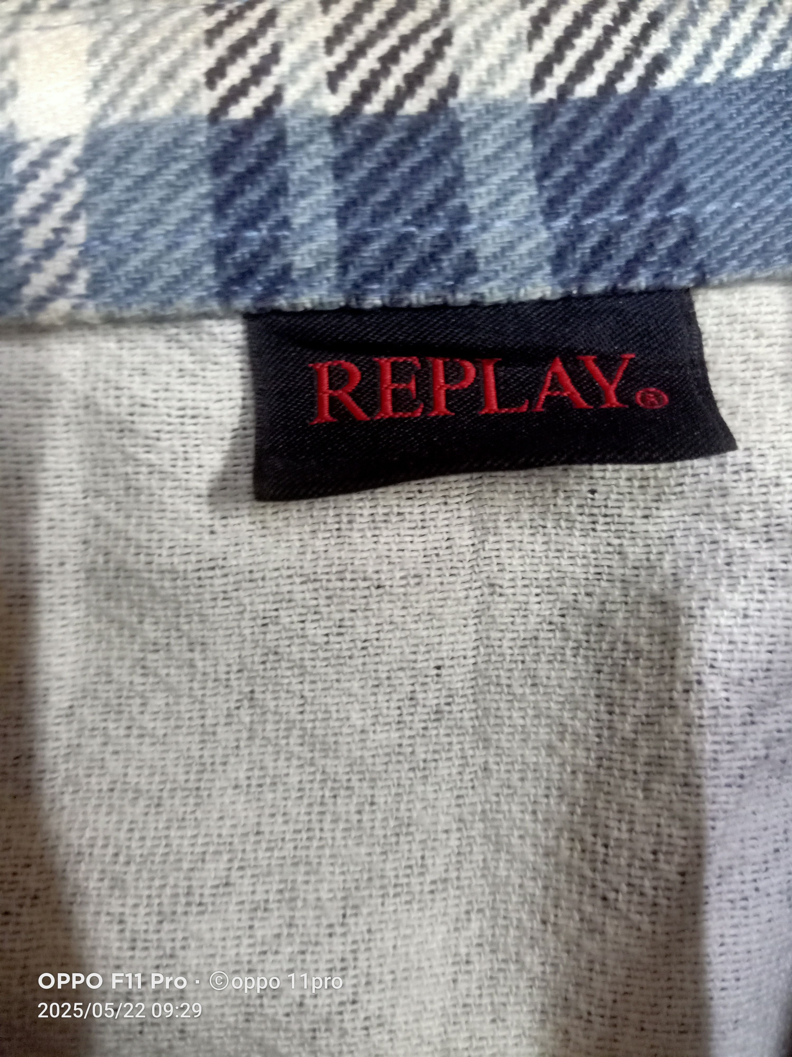 Replay Replay Flannel Poket Men Poket Cotton Size US L / EU 52-54 / 3 - 2 Thumbnail
