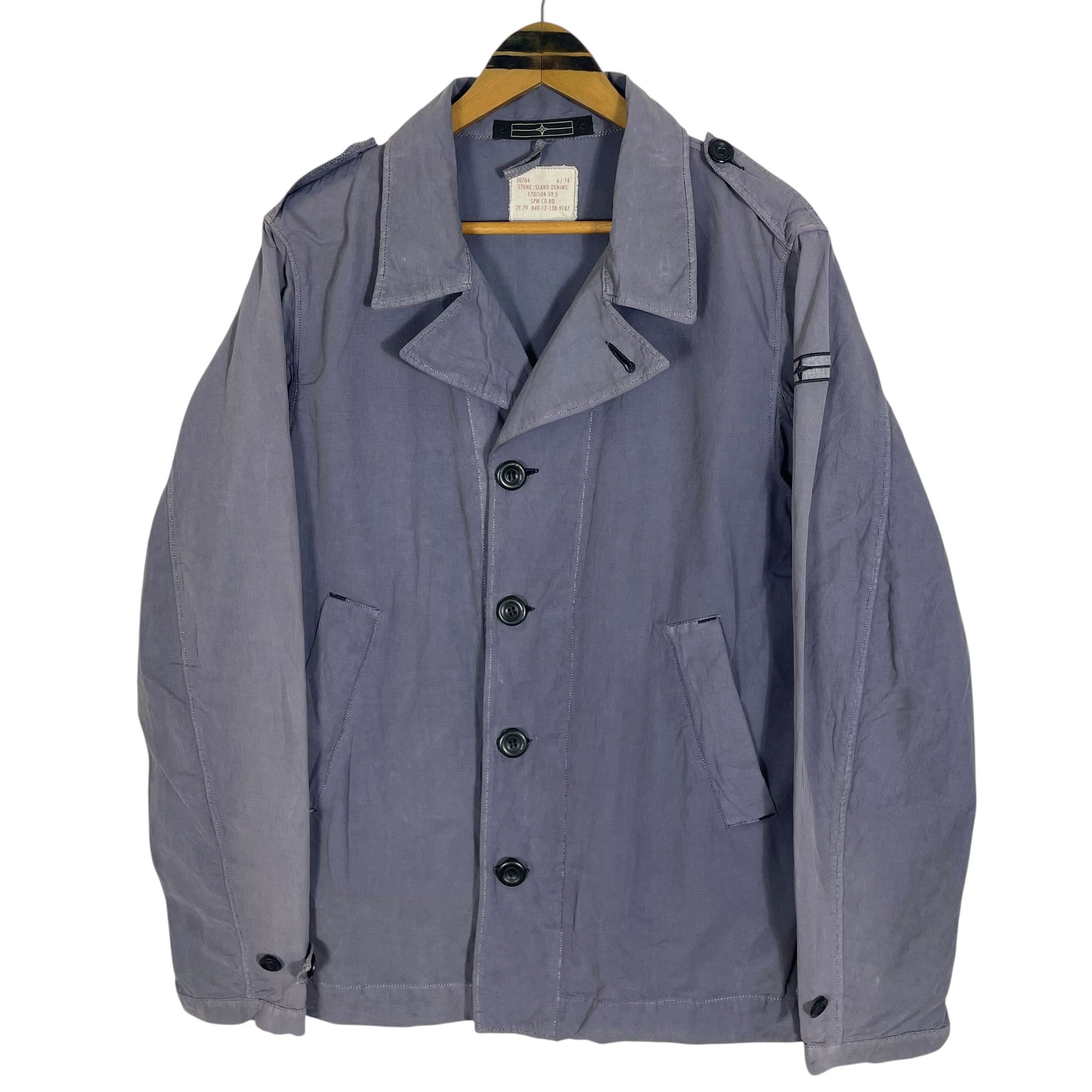 Stone Island Vintage Stone Island Denims S/S 2008 Light Jacket Size US L / EU 52-54 / 3 - 2 Thumbnail