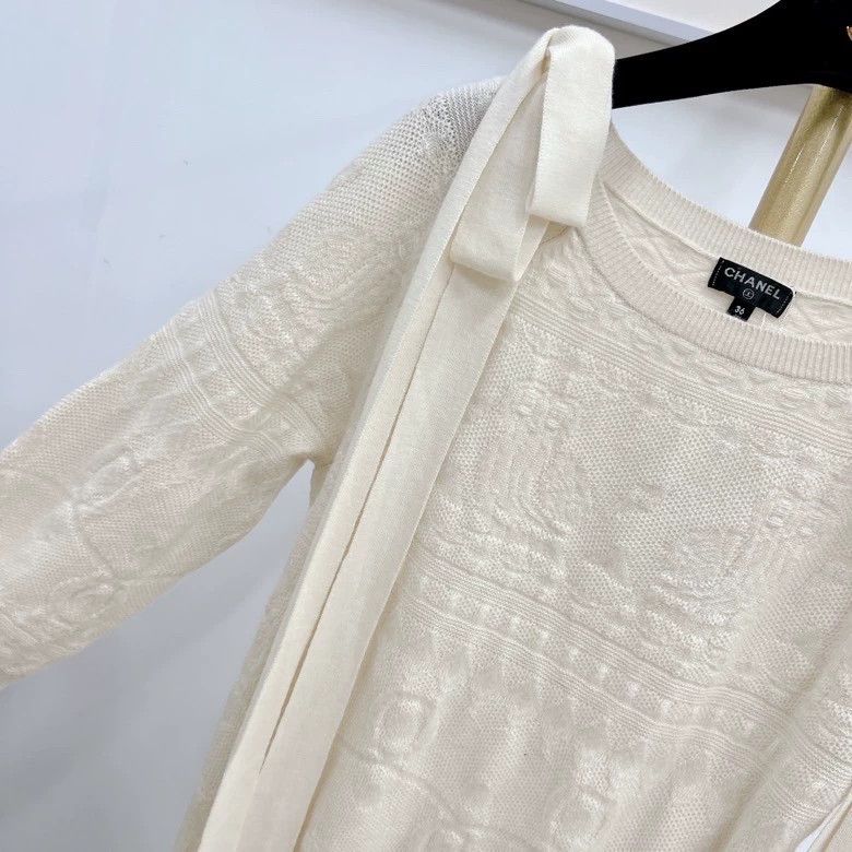 Chanel Chanel Greek series knitted sweater Size XS / US 0-2 / IT 36-38 - 4 Thumbnail