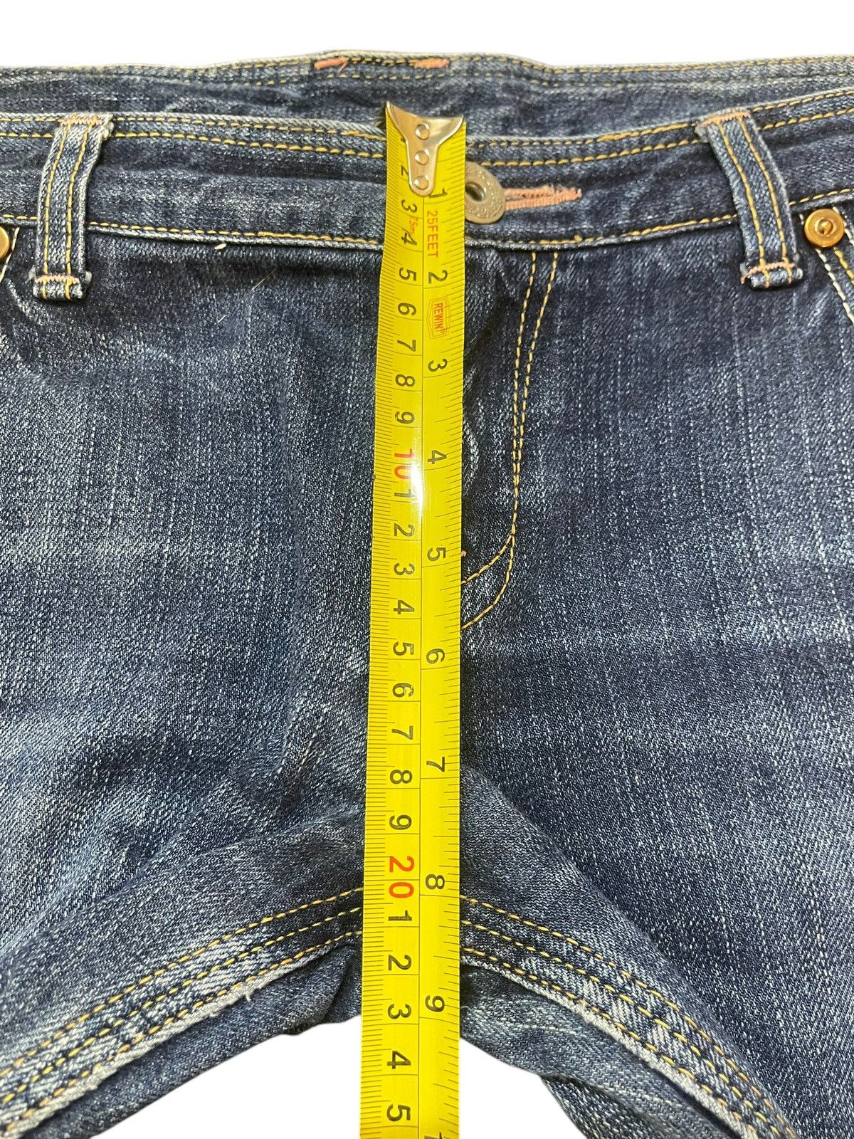 Johnbull Vintage Japan John Bull Faded Wash Baggy Style Jeans Size US 32 / EU 48 - 15 Thumbnail