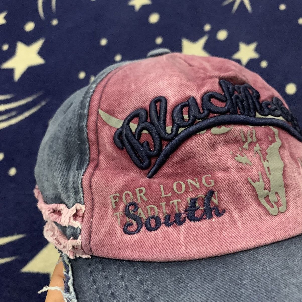 Japanese Brand Hype🔥 BlackRebel Fade Distressed Cap Size ONE SIZE - 8 Thumbnail