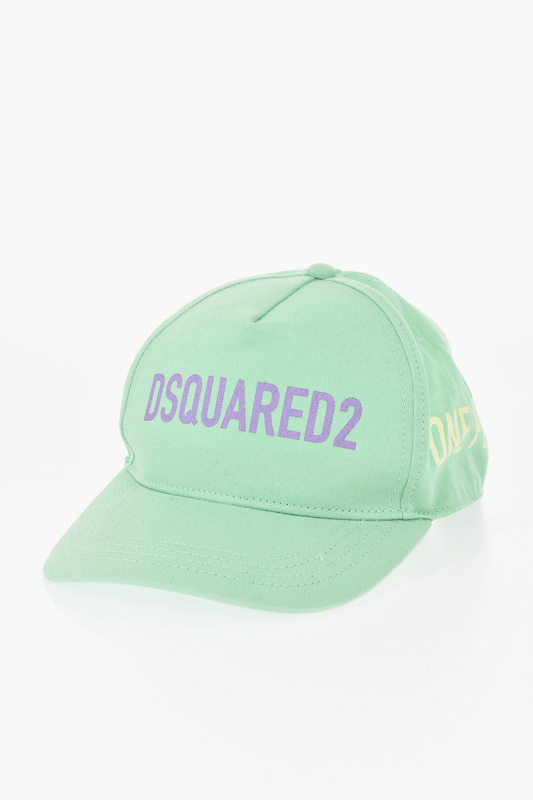 Dsquared2 ONE LIFE ONE PLANET Organic Cotton Baseball Cap with Print Size ONE SIZE - 1 Thumbnail