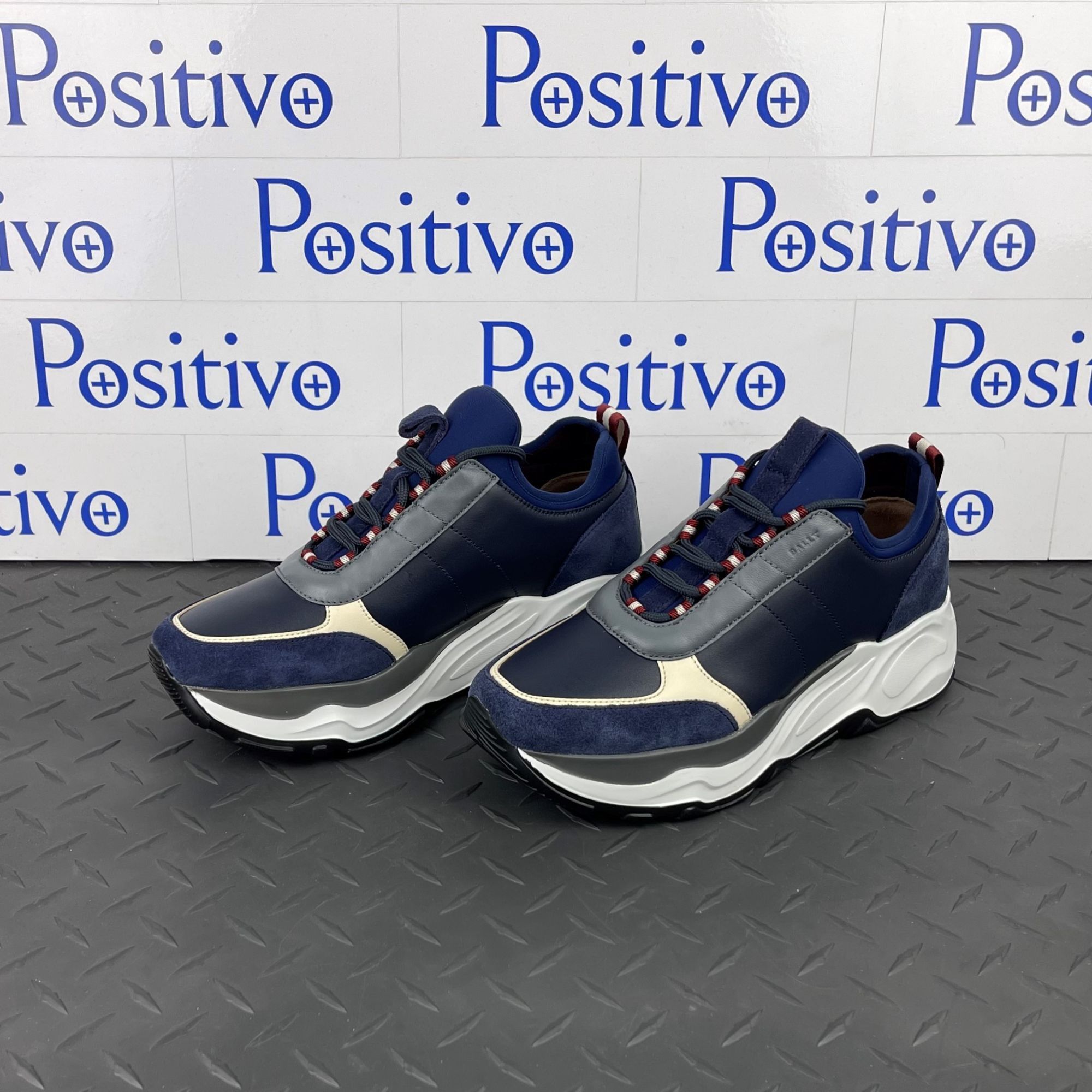 Bally Bally Berlin Marine Merlot Synthetic Sneakers US 6 Size US 6 / EU 39 - 2 Thumbnail