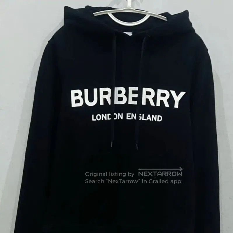 Burberry Burberry Black Cotton Women's Hoodie. Size M / US 6-8 / IT 42-44 - 1 Thumbnail