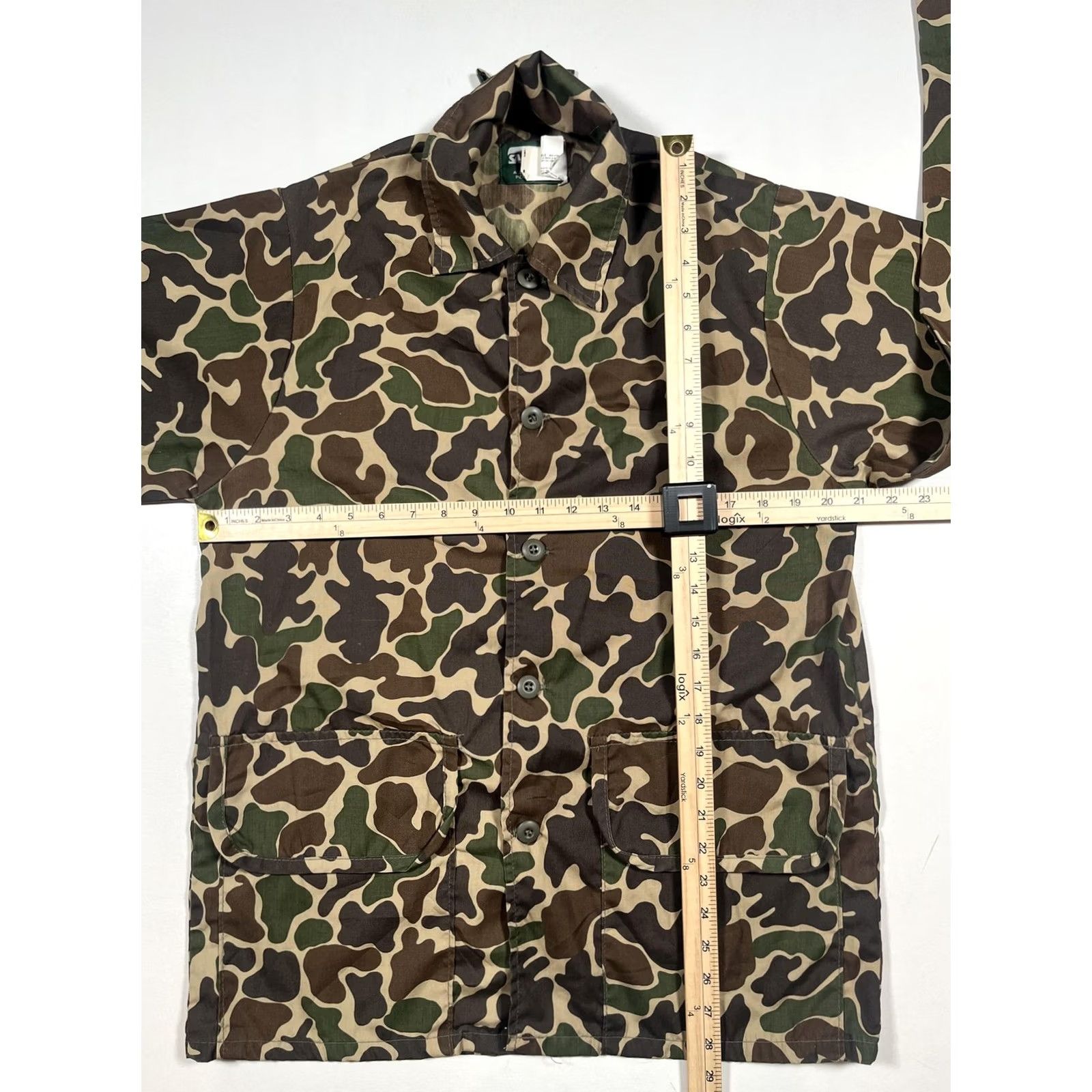Vintage VINTAGE SAF-BAK Jacket Mens Medium Brown Camo Hunting Field Workwear USA Canvas Size US M / EU 48-50 / 2 - 5 Thumbnail