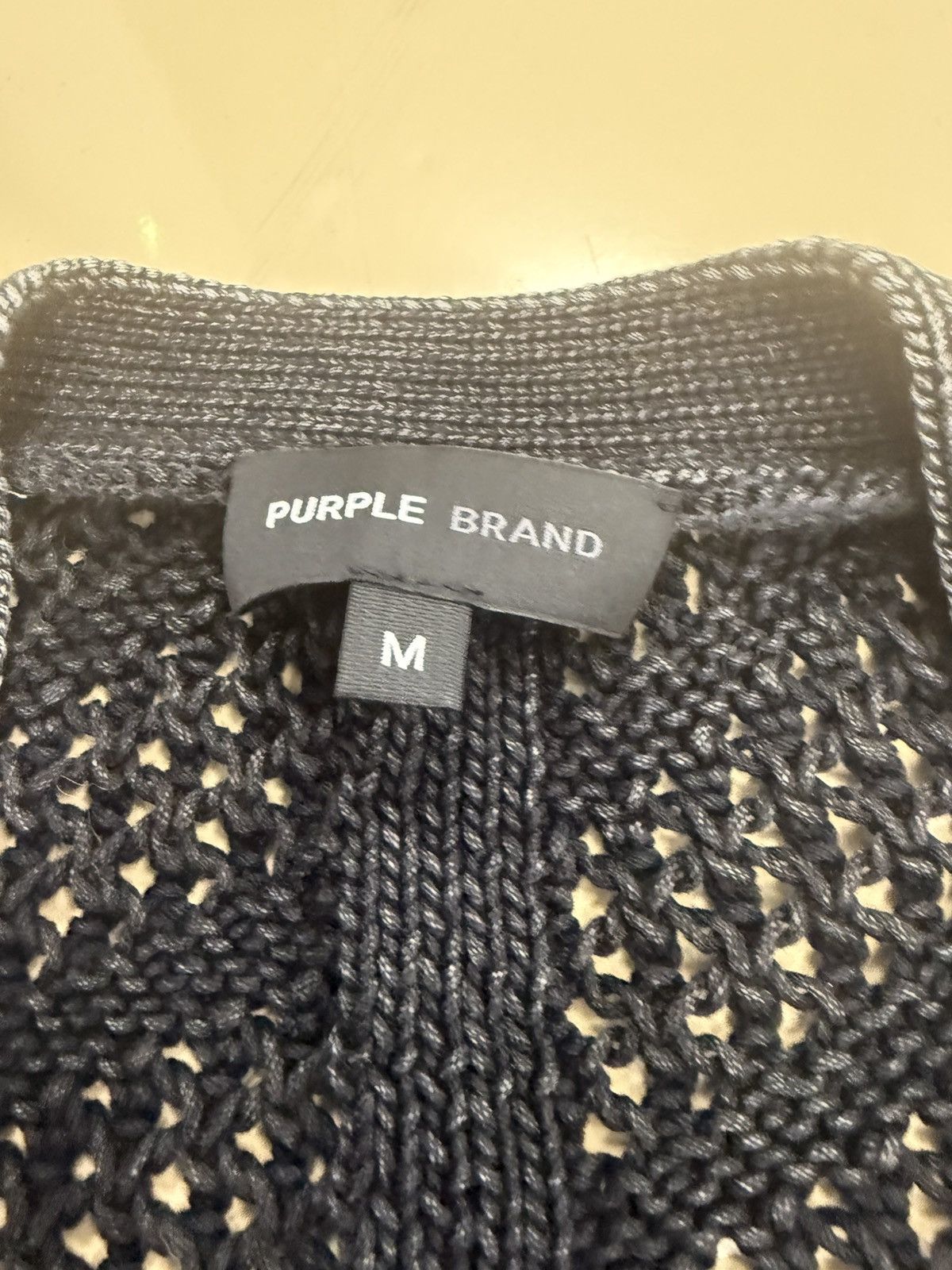 Purple Brand Purple Brand Acid Wash Sweater Size US M / EU 48-50 / 2 - 1 Thumbnail