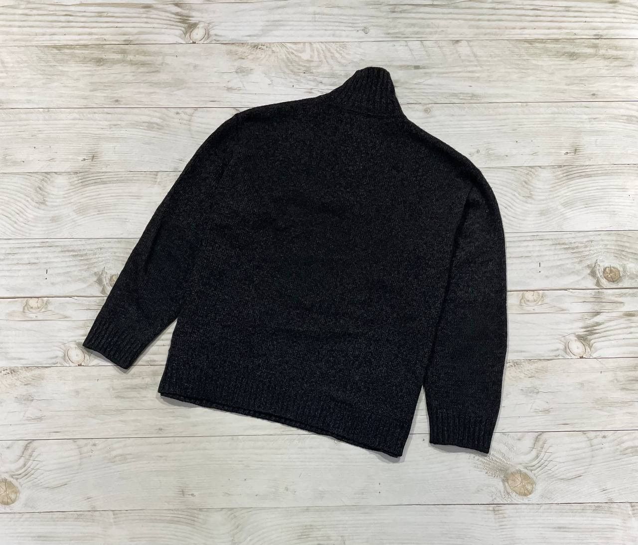 Versace Jeans Couture Versace Jeans Couture Knit Sweater 1/4 Zip Wool Big Logo Size US XXL / EU 58 / 5 - 14 Thumbnail