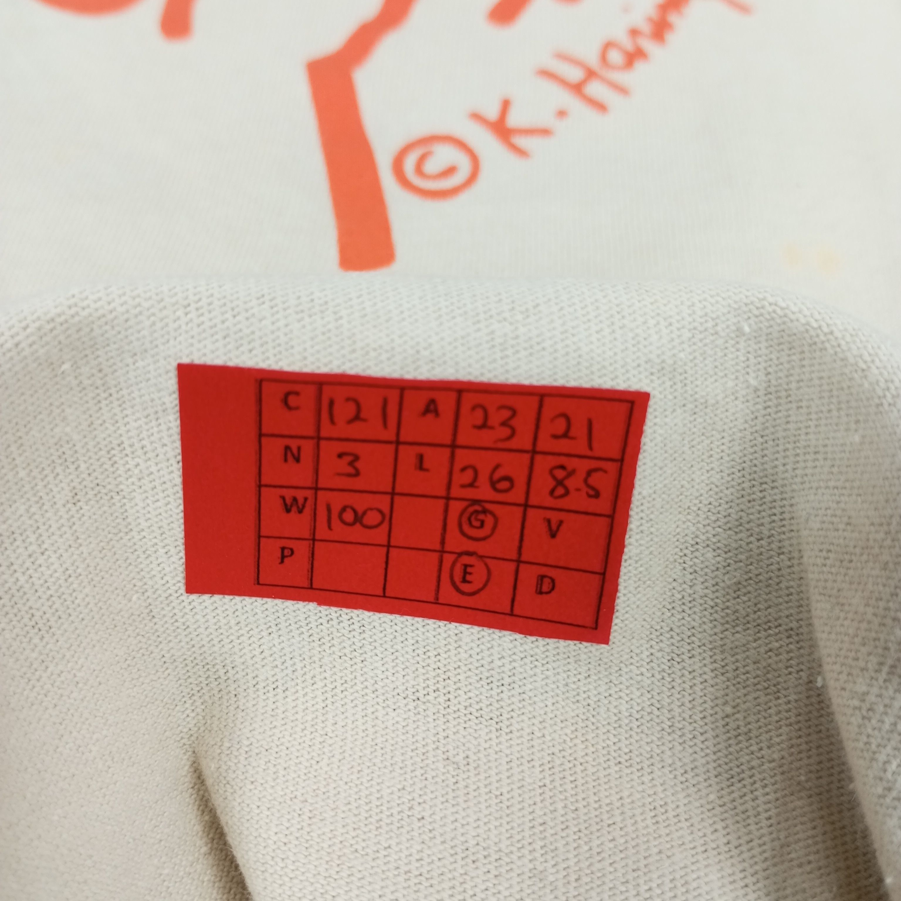 Japanese Brand × Keith Haring × Vintage Keith Haring Art Streetwear Style Tshirt Size US L / EU 52-54 / 3 - 14 Thumbnail