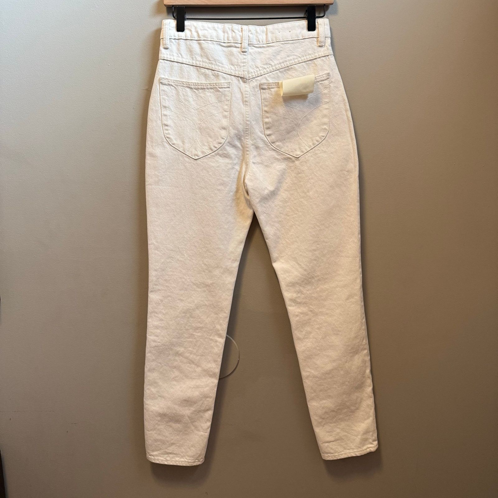 Rolla's Rolla’s Size 27 Dusters High Rise Straight Jean in White New Size 27" / US 4 / IT 40 - 4 Thumbnail